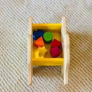 Manhattan Toy Wooden Shape Sorter Elephant Giggle!